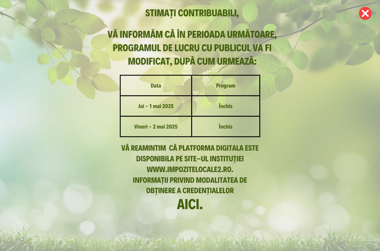 Afis Informatii